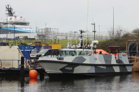 Nieuw Onderzoekingsvaartuig Te Water Maritiem Den Helder